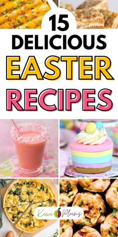 15 Best Easter Recipes - Kiwi & Plums Easy Spring Treats, Easter Drinks, Recipes For Party, Easter Drink, Easter Fun Food, Easter Cocktails