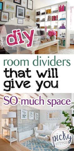 the room dividers that will give you so much space