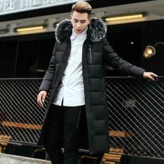 Free & Fast shipping 100% Satisfaction guarantee 30 Days Money Back 100% DELIVERED & TRACKED lowest price guranteed on all orders top quality Your Best Choice & 5 STAR SERVICE Mens Hooded Thicken Puffer Coat Parka Duck Down Fur Collar Overknee Long Jacket DESCRIPTION Brand Unbranded Size S-6XL Size Type Regular Style Puffer Jacket Accents Fur Trim Closure Zip Country/Region of Manufacture China Department Men Fit Slim Garment Care Hand Wash Only Handmade No Made to Measure No Occasion Casual Out Long Cotton Winter Outerwear, Fitted Cotton Outerwear For Cold Weather, Winter Coat Men, Duck Jacket, Down Winter Coats, Puffer Jacket Men, Plus Size Winter, Down Puffer Jacket, Coat Men