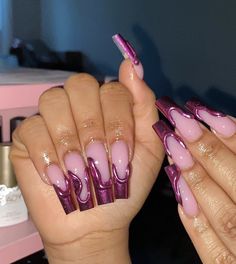 Work Nails, Classy Acrylic Nails, Exotic Nails, Long Acrylic Nails Coffin, Acrylic Nails Coffin Pink, Unique Acrylic Nails, Acrylic Nails Coffin Short