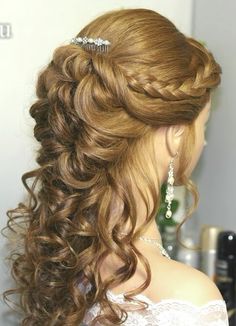 Princess Hairstyles, Formal Hairstyles, Hair Designs, Prom Hair, Quince, Pretty Hairstyles