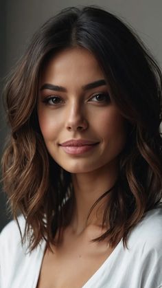 **Say Goodbye to Boring: 15 Mid-Length Bob Haircuts That Dazzle** - Inspire Inlet Mid Length Hairstyles For Thick Hair, Mid Length Hair Brunette, Medium Fine Haircut, Straight Bob With Fringe, Mid Length Curly Hair With Layers, Mid Length Hair Cuts, Mid Length Hair Styles