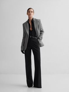 The best How To Style A Grey Blazer, Grey Suit Women, Gray Jacket Outfit, Grey Jacket Outfit, Grey Suit Styling, Grey Blazer Women, Official Outfits, Androgynous Girl