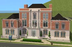 School Exterior, Sims 3 Worlds, Gaming Ideas, Sims Freeplay Houses, Sims Builds, Sims 4 Bedroom