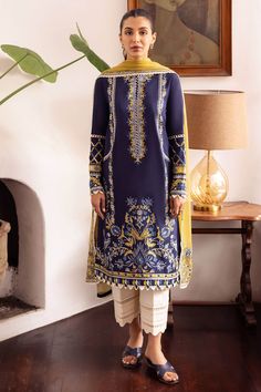 Brand: Zaha By Khadijah ShahProduct Code: ZL24-11A VEJAHCollection: Zaha By Khadijah Shah Summer Lawn CollectionFabric: Lawn DESIGN DETAILS: Embroidered Front Center Panel (Lawn) 1 Piece Embroidered Front Left Side Panel (Lawn) 1 Piece Embroidered Front Right Side Panel (Lawn) 1 Piece Dyed Back (Lawn) 1 Piece Embroidered Sleeves Left + Right (Lawn) 1 Pair Embroidered Sleeves Border 1 (Satin) 1 Meter Embroidered Sleeves Border 2 (Satin) 1 Meter Embroidered Hem Border 1 (Satin) 1 Meter Embroidered Summer Dress Designs Pakistani, Blue Dupatta, Lawn Design, Pakistani Suits Online, Embroidered Hem, Pakistani Lawn Suits, Summer Lawn, Embroidered Sleeves, Pakistani Wedding Dresses