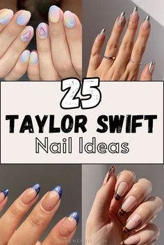 Speak Now Taylor Swift Nails Inspired, Era Nails Taylor Swift, Easy Taylor Swift Nails, Debut Nails Taylor Swift, Simple Taylor Swift Nails, Fearless Nails Taylor Swift, Taylor Swift Debut Nails, Folklore Nails Taylor Swift, Taylor Swift Acrylic Nails