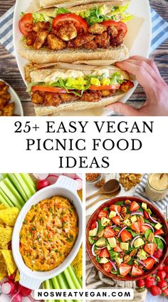 25 easy vegan picnic food ideas that are perfect for the whole family to enjoy