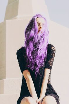 PASTEL LOCKS Black Lace Fashion, Fashion Portrait Photography, Pinterest Fashion, Fashion Portrait, Dream Hair, Bad Hair, Purple Hair, Blue Hair, Pretty Hairstyles