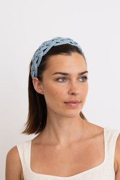 Add a playful touch to your summer looks with our Woven Summer Alice Headband. This stylish accessory is perfect for keeping your hair in place while adding a fun and happy vibe to your outfits. Stay cool and trendy all season long with this must-have headband! #lovemyleto 100% PU Imported Happy Pumpkin Faces, Alice Headband, Kimono Sweater, Novelty Clothing, Happy Vibes, Pumpkin Faces, Floral Headbands, Bralette Tops, Top Graphic Tees