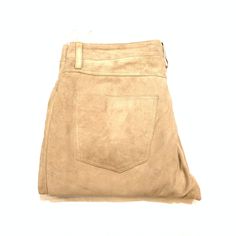 Kashani Men's Suede Straight Cut Pants Material: SuedeStyle: Straight CutColor: Beige Full Length Beige Pants With Five Pockets, Beige Full Length Pants With Five Pockets, Beige Full-length Pants With Five Pockets, Straight Cut Pants, Suede Pants, Men Suede, Pants Men, Straight Cut, Mens Pants