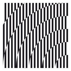 an abstract black and white pattern with wavy lines