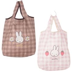 miffy Packable Eco Tote Bag Pink Strawberry/ Brown Flower W27×H50×D12cm Japan Material : Polyester Size : W27×H50×D12cm (10.6 x 19.7 x 4.7") Thank you for checking out our store! We are located in Japan. Our goal is to provide fine Japanese products to the world. It's our pleasure to make you happy with our selected item. If you have any questions, feel free to contact us. Payment We only accept PayPal payments. Please make payment within 5 days. Shipping Shipping from Japan with Tracking Number & Insurance. Expedited International Shipping: DHL / Fedex International Buyers - Please Note ・Import duties, taxes and charges are not included in the item price or shipping charges. These charges are the buyer’s responsibility.   ・Please check with your country’s customs office to determine what Kawaii Tote Bag, Diy Wardrobe, Brown Flower, Eco Tote Bag, Pink Strawberry, Japanese Products, You Happy, Pink Bag, Dream Wardrobe