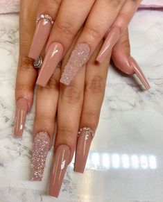 Fake Nails Long, Romantic Nails, Nagel Tips, Fake Nails With Glue, Valentine's Day Nails