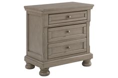 Lettner Light Gray Nightstand - Luna Furniture Lexington Nightstand, Nightstand Sports, California King Sleigh Bed, King Sleigh Bed, Queen Sleigh Bed, Gray Nightstand, Nightstand Light, Queen Panel Beds, Sleigh Beds