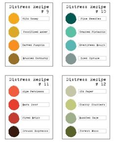 the color picker app is open and showing different colors in each section, including green,