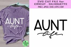 an adult life t - shirt with the words svg cut file for cricut and silhouette