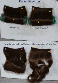 Pictorial Guide to Rollers - Part 1 What size, how many and which way? - Custom Wig CompanyCustom Wig Company Hair Curling Patterns, 1950s Hair Roller Pattern, Foam Roller Tutorial Hair, 1940s Curl Pattern, 1940s Roller Set Pattern, Hair Roller Size Guide, Hair Roller Patterns Short Hair, Vintage Hair Roller Pattern, Vintage Curler Pattern