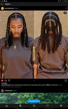 Chunky Cornrows Braids, Jumbo Plaits Natural Hair, 6 Jumbo Braids, Wakanda Hairstyles, Kids Cornrow Hairstyles Simple, Simple Protective Hairstyles Braids, Simple Braided Hairstyles For Black Hair, Hair Weaving Style, Simple Braids For Black Women