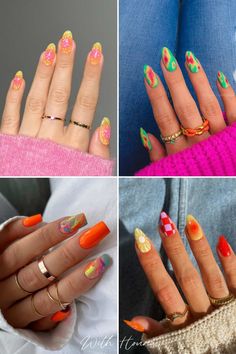 Are you looking for trending summer nail colors to upgrade your summer nails? These are the best summer nail colors of this year to recreate. Trending Summer Nail Colors, Cute Fall Nail Designs, Pink Bling Nails, Ombre Nail Colors, Best Summer Nail Color, Summer Nails Colors Designs, Lemon Nails, Violet Nails, Summer Nail Colors