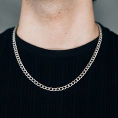 A meaningful and classy high-quality stainless steel necklace set that will not tarnish or rust over time, even when worn in the water. 💎Free shipping on all orders💎Waterproof and non-tarnish💎Packaging that is ready to offer as a gift💎Customizable chain lengths Get more for your money with a versatile necklace set for men! Unlock endless style options with this one-of-a-kind pendant necklace and curb chain necklace set! With this set, you'll get two necklaces with the potential to create mul Chain Necklace For Men, Lock Pendant, Silver Necklace Set, Handmade Chain, Curb Chain Necklace, Gifts For Your Boyfriend, Steel Necklace, Silver Chain Necklace, Stainless Steel Necklace