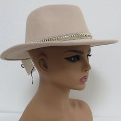 New With Tags Sparkle Design Around Hat 3" Inches Brim 100% Polyester Spot Clean Only Questions? Leave A Comment Below! Beige Fedora Hat For Party, Beige Adjustable Party Hat, Felt Cowboy Hat, Sparkle Design, Felt Cowboy Hats, Cowboy Hat, Cowboy Hats, Orchids, Cowboy