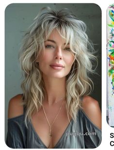 Mullet Haircuts, Timeless Looks, Haircuts For Women Over 50, Bangs Long, Gorgeous Hairstyles, Hairstyles And Haircuts