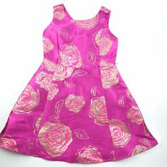 The Children’s Place Girls Size 12 Metallic Floral Jacquard Fit And Flare Dress Fuchsia/Raspberry & Gold Dress Size: Girls 12 Pre-owned Great Condition. Missing Gold belt Please always look at all photos as it is part of item description.  Don't hesitate to send me a message if you have any questions. Thank you for looking! Gold Belt, Floral Jacquard, Gold Dress, Fit And Flare Dress, Flare Dress, Fit And Flare, Raspberry, Cocktail Dress, Size 12