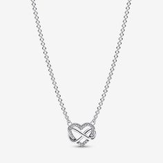 Heart Infinity Necklace, Random Wishlist, Xoxo Jewelry, Christmas Lists, Xmas Wishlist, Pandora Heart, Pandora Necklace, Charms Pandora, Bracelet Pandora