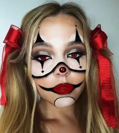 Graftobian Makeup, Jester Makeup, Clown Makeup Ideas, Ghost Makeup, Holloween Makeup