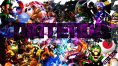 an animated collage of video game characters with the word destroy written in front of them