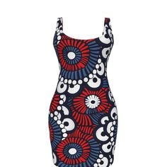 Celebrate in style with our Red, White & Blue U-Neck Bodycon Dress, the perfect choice for any holiday party or patriotic event. Crafted with a cozy blend of microfiber, our dress combines 88% polyester for durability and 12% spandex for just the right stretch. The skin-tight fit accentuates your curves while the soft, comfortable fabric ensures breathability. Featuring a flattering U-neck and a sleek, sling sleeveless design, this bodycon dress is designed to pair effortlessly with your favorit Patriotic Blue Dresses For 4th Of July, Fitted Sleeveless Dress For 4th Of July, Patriotic Blue Sleeveless Dress, Red Patriotic Dress For 4th Of July, Patriotic Red Dresses For 4th Of July, Patriotic Sleeveless Red Dress, Independence Day Outfit, Flag Dress, Holiday Apparel