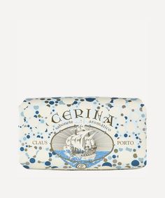 Claus Porto Cerina Brise Marine Soap 150g Scent Bars, Butter Extract, Soap Company, Sea Moss, Clean Scents, Bath Soap, Fresh Fragrances, Hand Wrap, Soap Bar