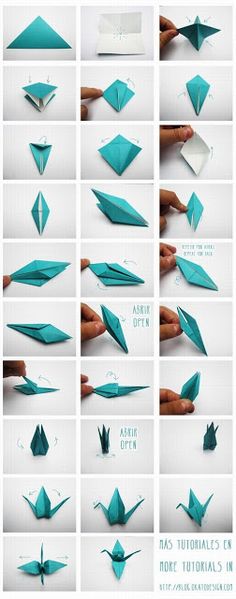 how to make an origami bird out of paper