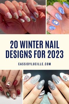 Get inspired with these 20 winter nail designs for 2023 that will add a festive touch to your cold-weather style. These winter nail art designs take inspiration from the sparkle of freshly fallen snow, the gleam of icicles, and the unique symmetry of snowflakes. Transform your nails into gorgeous winter nails with these stunning designs! Nail Designs For 2023