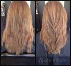 Short Layers In Back Of Hair, Overdirected Long Layers, Long Layered Hair Straight Front View, Long Layered Haircuts Before And After, Straight Vs Layered Hair, Long Layered Hair Before And After, Trending Haircuts For Women Long Layered, Soft Layers Vs Choppy Layers, Straight Long Layered Haircuts