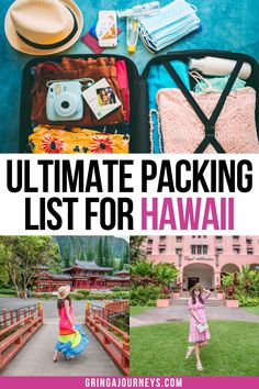 the ultimate packing list for hawaii