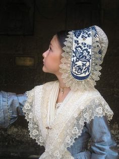 French Folk Costume, Traditional French Clothing Women, Holland Traditional Dress, Belgium Traditional Clothing, France Traditional Clothing, French Traditional Clothing, Basque Clothing, Traditional Dutch Clothing