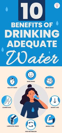 Drinking plenty of water is the best thing you can do for your health. But the benefits of drinking water go far beyond quenching your thirst. Know more here. High Metabolism, Importance Of Water, Water Benefits, Brain Boost, Muscle Tone, Good Health Tips