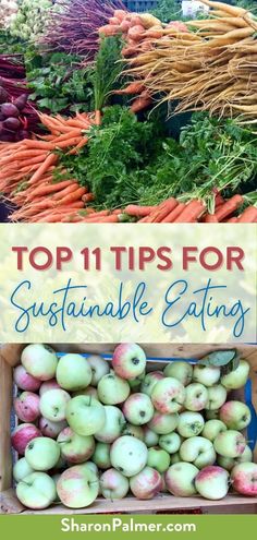 These 11 tips for sustainable eating are perfect for cutting down your personal environmental footprint. #environment #sustainable #sustainability #sustainableliving #vegan Sustainable Healthy Eating, Conscious Eating, Nutrition Articles, Plant Based Lifestyle, Sunday Roast, Reduce Food Waste, Plant Powered