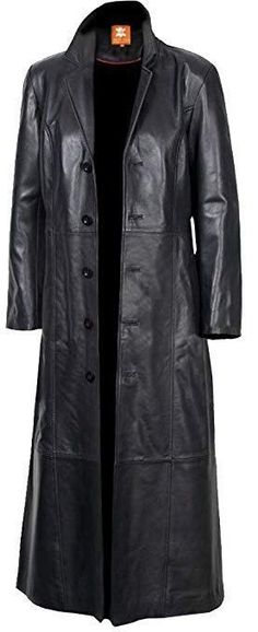 Plus Size Leather Jacket, Plus Size Leather, Long Coat Men, Trench Coat Black