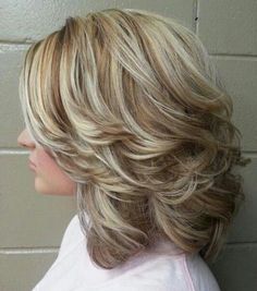 Extra Layered Medium Hair, Cute Medium Length Hairstyles, Medium Curly Hair Styles, Shoulder Length Hair, Layered Haircuts, Hair Cut, Hair Dos