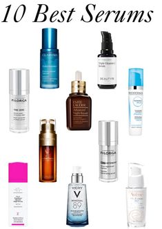 Best Skin Care Serums, Best Serums For Aging Skin, Best Face Serum Anti Aging, Facial Serums Chart, Types Of Serums For Face, Best Face Serum For Dry Skin, Best Anti Aging Skin Care 30s, Best Drugstore Serum, Best Facial Serum