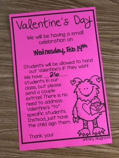 Valentine’s Day Parent Gift Preschool, Valentine’s Day Projects For Kindergarten, Preschool Valentines Day Party Activities, Valentine Party Letter To Parents, Valentines Day Gifts For Students From Teacher, Valentine’s Day For Classroom, Valentine’s Day Ideas For Classroom, Valentine’s Day Party Elementary, Valentines In Classroom