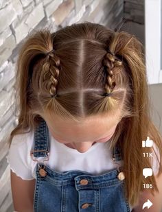 Poppy Hairstyles, Girls Hairstyles Easy, Toddler Hairstyles, Girl Hairstyle