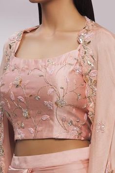 Shop for Surbhi shah Peach Organza Embroidered Cape With Lehenga Set for Women Online at Aza Fashions Wedding Tops With Embroidered Sleeves, Fitted Floral Embroidery Set For Ceremony, Embroidered Fitted Sets With Cape Sleeves, Fitted Sets With Floral Embroidery For Ceremony, Pink Sets With Embroidered Sleeves For Wedding, Fitted Wedding Sets With Embroidered Sleeves, Fitted Wedding Set With Embroidered Sleeves, Wedding Choli With Cape Sleeves And Floral Embroidery, Fitted Wedding Tops With Embroidered Sleeves