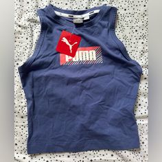 Puma Xs Tank Brand New With Tags Sporty Puma Logo Tops For Streetwear, Sporty Puma Logo Tops For Sports, Sporty Puma Tops For Sports, 2024 Clothes, Womens Tops, Brand New, Tags, Women Shopping, Quick Saves