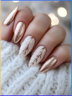 Embrace the chill with 27 dazzling winter acrylic nail designs! From icy blues to rich, holiday reds, these manicures embody the spirit of the season. Let your nails tell a story of winter wonder with sparkling snowflakes, frosted tips, and cozy Fair Isle patterns. Elevate your cold-weather style effortlessly! Acrylic Nail Trends, Short Winter Nails, Nail Ideas Winter, Rich Holiday, Frosted Tips, Winter Nails Acrylic, Cute Christmas Nails, Holiday Nail, Blue Nail