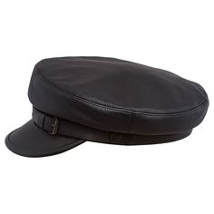 Comfortable and ellegant Maciejowka / Fiddler cap made of genuine leather. By default cap is prepared with inside insulation layer. Cap may be prepared without insulation on request, please leave the comment to order / send us email. SGN-MAC-S00 Black Fitted Leather Hat, Fitted Black Leather Hat, Leather Hat With Flat Brim For Formal Occasions, Formal Leather Hat With Flat Brim, Formal Flat Brim Leather Hat, Classic Leather Visor Hat, Luxury Leather Visor Hat, Luxury Leather Hat With Curved Brim, Elegant Black Leather Hat