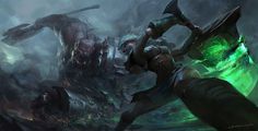 ArtStation - League preseason promo 2017, Suke ∷ Fantasy Art Landscapes