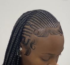 Protective Style Braids Cornrows, Straight Back Fulani Braids, Protective Cornrow Hairstyles, Small Fulani Braids